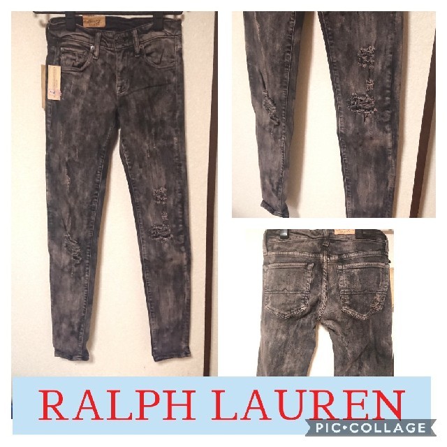 Ralph Lauren(ラルフローレン)の新品 Ｂ ☆ラルフローレン RALPH LAUREN スキニー デニム ジーンズ レディースのパンツ(デニム/ジーンズ)の商品写真