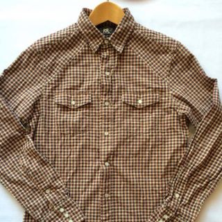 ダブルアールエル(RRL)のRRL ウエスタンチェックシャツ　値下げなし(シャツ)