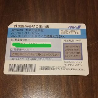 エーエヌエー(ゼンニッポンクウユ)(ANA(全日本空輸))のANA 株主優待券 1枚(その他)