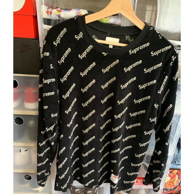 17FW Supreme supreme diagonal logo