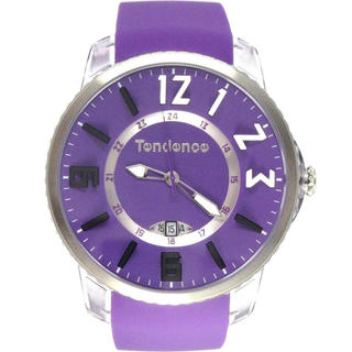テンデンス(Tendence)のテンデンス TG131002 スリムポップ パープル ユニセックス 腕時計(腕時計)