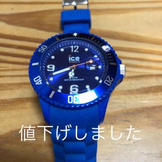 アイスウォッチ(ice watch)の【中古品】ICE watch ブルー　アイスウォッチ　青(腕時計(アナログ))