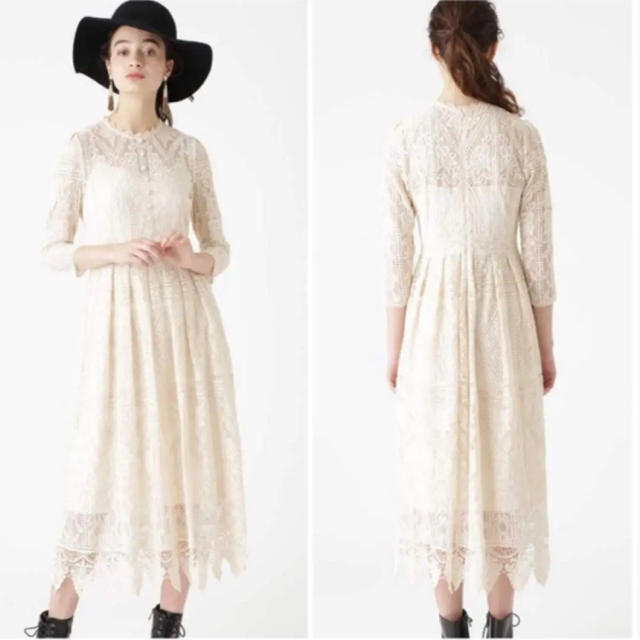JILLSTUART - 本日限定 新品 ジルスチュアート プラリネ刺繍ワンピース