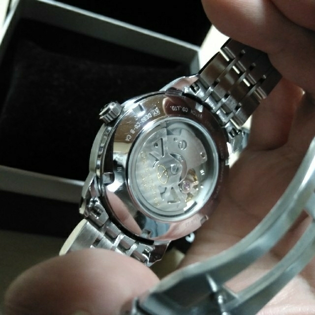 ORIENT(オリエント)のオリエントスター　メカニカル腕時計　レトログラード メンズの時計(腕時計(アナログ))の商品写真