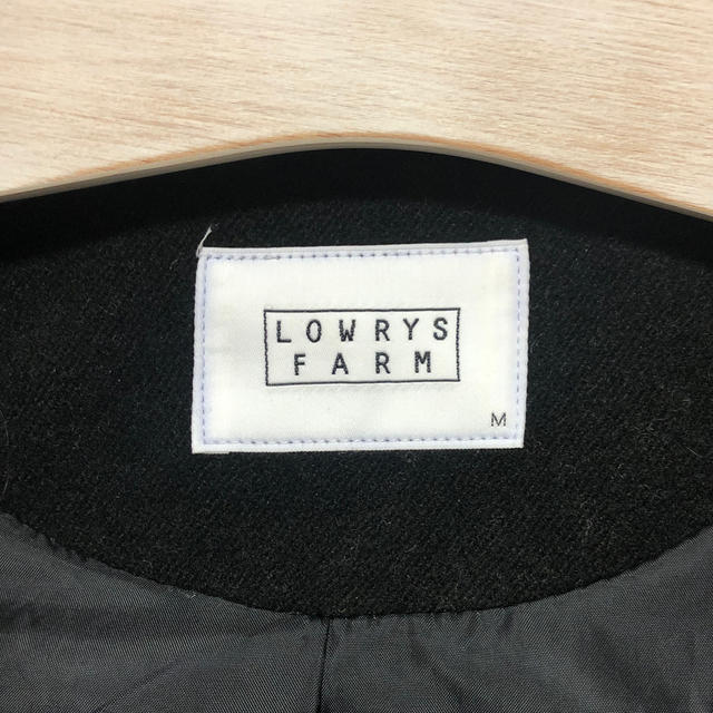 LOWRYS FARM(ローリーズファーム)のLOWRYS FARM ノーカラーコート レディースのジャケット/アウター(ロングコート)の商品写真