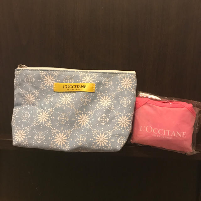 L'OCCITANE(ロクシタン)の送料込み　ロクシタン　ポーチとエコバッグのセット レディースのバッグ(エコバッグ)の商品写真