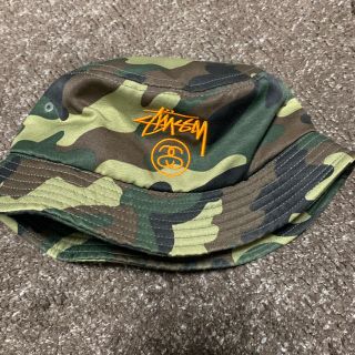 ステューシー(STUSSY)のstussy バケットハット 迷彩(その他)