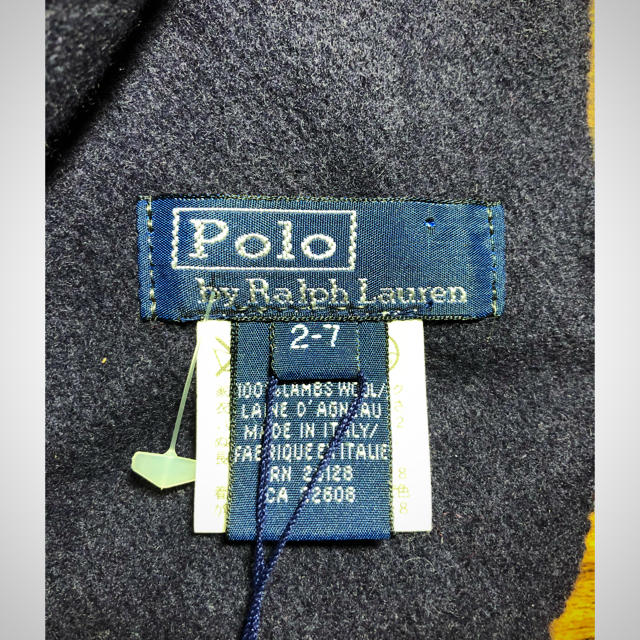 POLO RALPH LAUREN(ポロラルフローレン)のポロラルフローレン マフラー キッズ タグ付き キッズ/ベビー/マタニティのこども用ファッション小物(マフラー/ストール)の商品写真