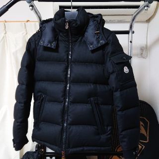 モンクレール(MONCLER)の国内正規品 モンクレール モンジュネーブル サイズ0 黒(ダウンジャケット)