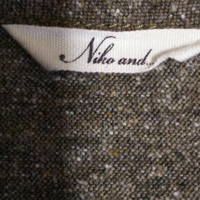niko and...(ニコアンド)のニコアンド　ジャケット レディースのジャケット/アウター(ノーカラージャケット)の商品写真