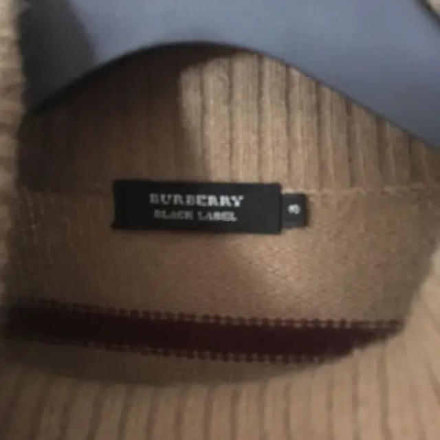 BURBERRY BLACK LABEL(バーバリーブラックレーベル)のバーバリー　ブラックレーベル　メンズ　サイズ3 メンズのトップス(ニット/セーター)の商品写真