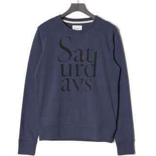 サタデーズサーフニューヨークシティー(SATURDAYS SURF NYC)のサタデーズサーフニューヨーク 新品 ネイビー S(スウェット)