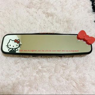 ハローキティ(ハローキティ)のKITTY♡ルームミラー(車内アクセサリ)