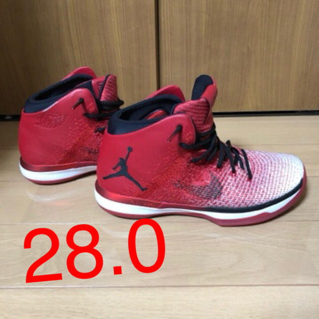 NIKE(ナイキ)の【28】 NIKE AIR JORDAN XXX1 UNIVERSITY RED メンズの靴/シューズ(スニーカー)の商品写真