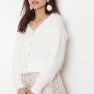 リランドチュール(Rirandture)の【美品】アンゴラ前後2wayニット(ニット/セーター)