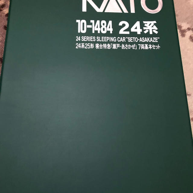 新品KATO10-1484 24系25形寝台特急「瀬戸・あさかぜ」7両基本セット鉄道模型