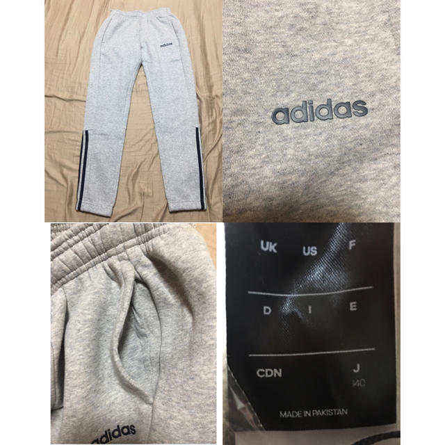 adidas(アディダス)の[新品] アディダス ジュニア セットアップ (裏起毛) キッズ/ベビー/マタニティのキッズ服男の子用(90cm~)(ジャケット/上着)の商品写真