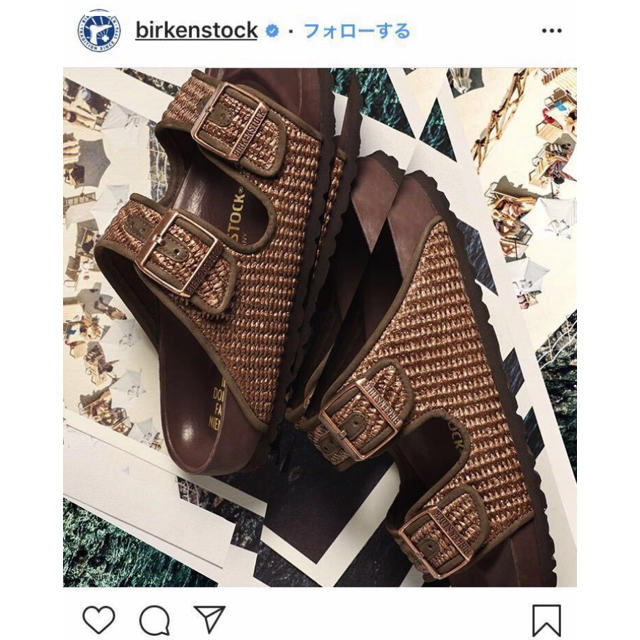 BIRKENSTOCK(ビルケンシュトック)のビルケンシュトック コラボ商品 38 完売品 ロンハーマン購入 根岸さん着用品 レディースの靴/シューズ(サンダル)の商品写真