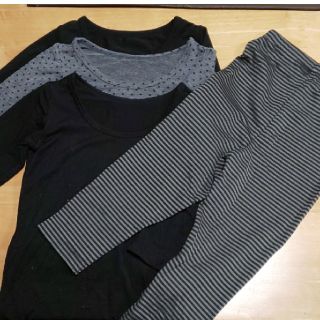 ユニクロ(UNIQLO)のユニクロ ヒートテック インナー 80cm 4枚(肌着/下着)