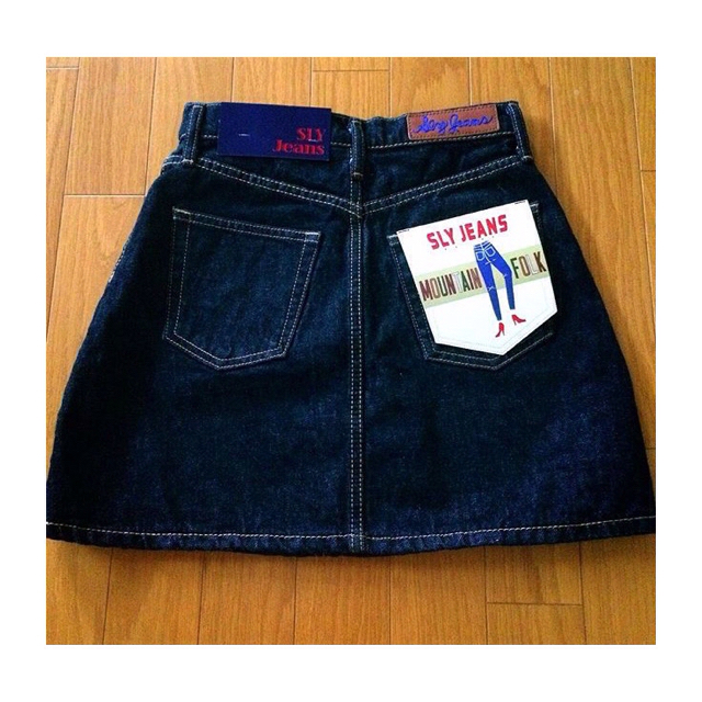 SLY(スライ)のデニムスカート レディースのスカート(ミニスカート)の商品写真