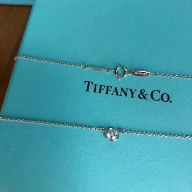Tiffany & Co. - 《最終値下げ》Tiffany バイザヤードネックレス0.22ct