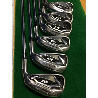 テーラーメイド(TaylorMade)の【 H H様専用】M3 アイアン DG  S200 6本セット グリップ(クラブ)