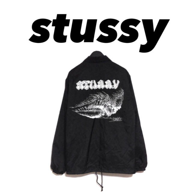 人気が高い STUSSY - Stussy Coach Jacket ナイロンジャケット