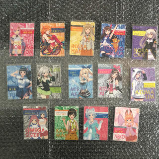 ☆秋フェス2018☆Vtuberオリジナルカード全14枚セット！！(カード)