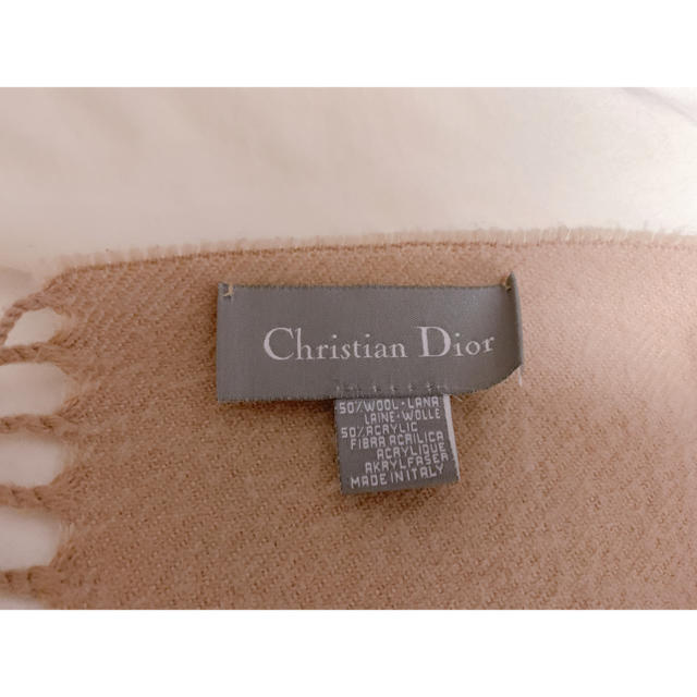 Christian Dior(クリスチャンディオール)のずん子様専用★Christian Diorマフラー レディースのファッション小物(マフラー/ショール)の商品写真