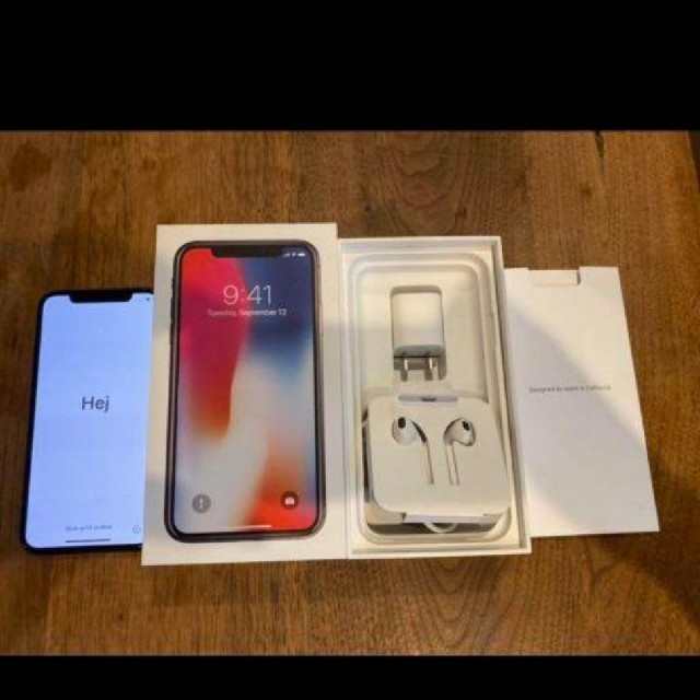 iPhone X 256GB SIMフリー★美麗品★