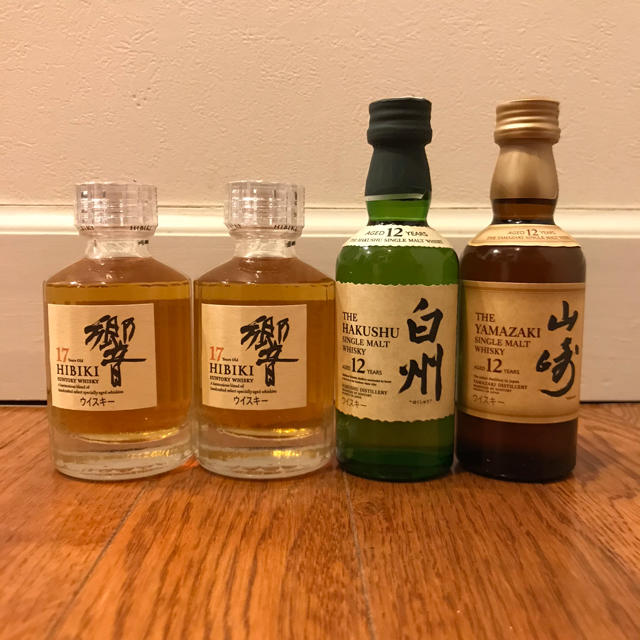 【超歓迎された】 山崎　ミニボトル　新品未開封品　7本セット ウイスキー