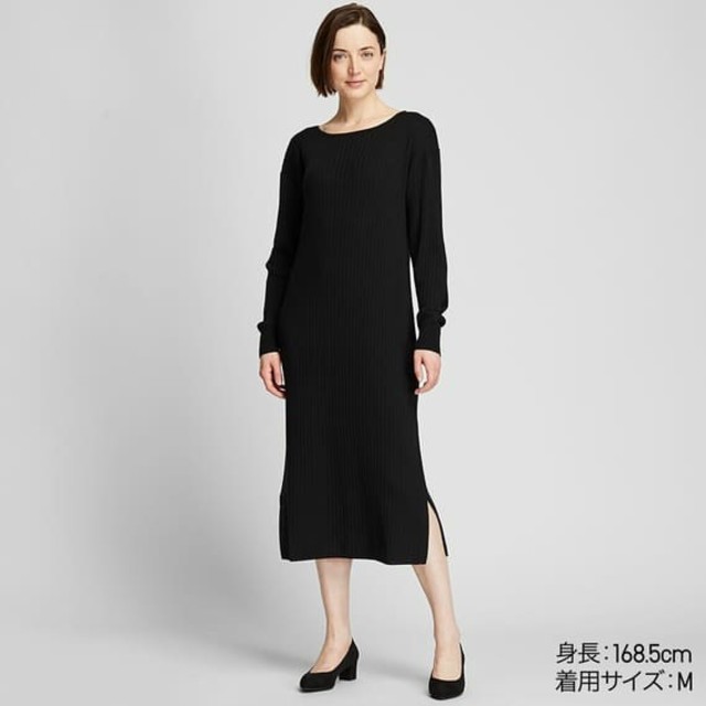 Uniqlo メリノブレンドボートネックワンピースの通販 By Yuki Vivi ユニクロならラクマ