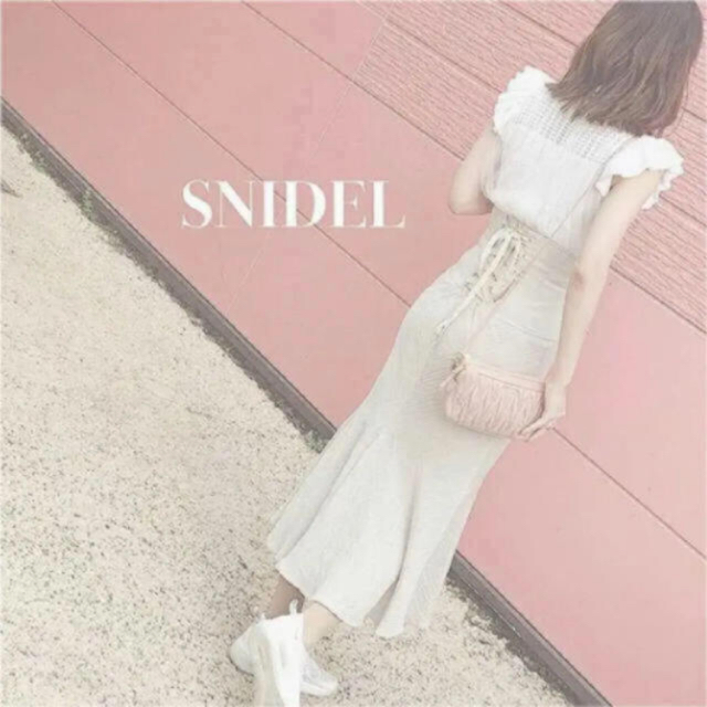 SNIDEL(スナイデル)のスナイデル❤︎ コットン リネン マーメイドスカート レディースのスカート(ロングスカート)の商品写真