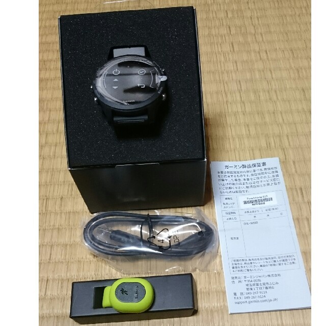 GARMIN(ガーミン)のリュウゾウ様専用GARMIN ForeAthlete935Black 新品未使用 スポーツ/アウトドアのトレーニング/エクササイズ(トレーニング用品)の商品写真