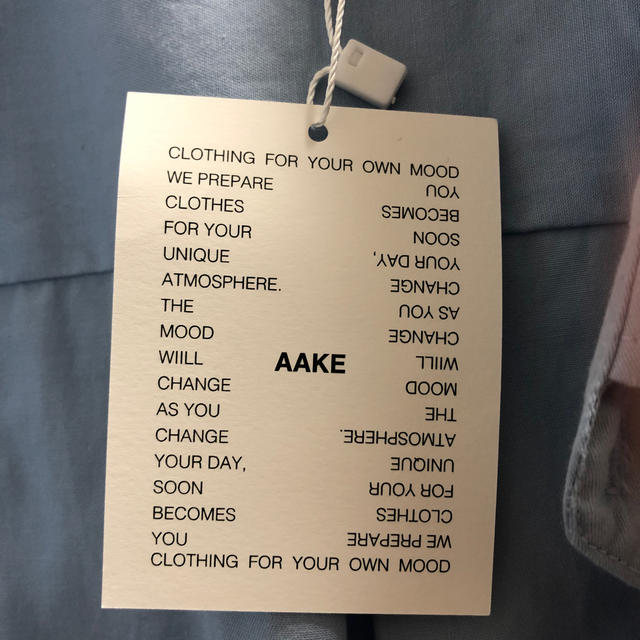 aake  shirt(skyblue) レディースのトップス(シャツ/ブラウス(長袖/七分))の商品写真