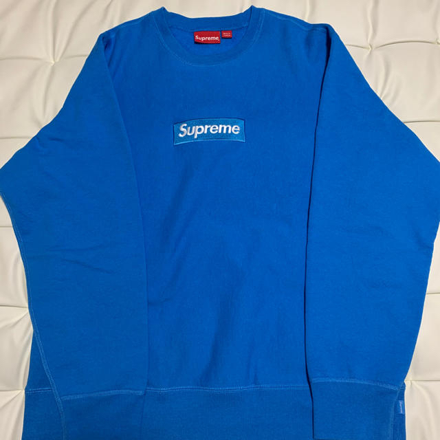 Supreme 18aw boxlogo crewneck sweatshirt