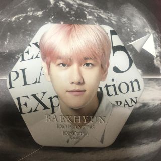 エクソ(EXO)のEXO 缶バッジ　ベク(アイドルグッズ)