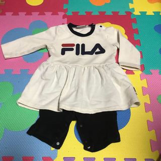 フィラ(FILA)のFILAベビー服　80 ロンパース(カバーオール)