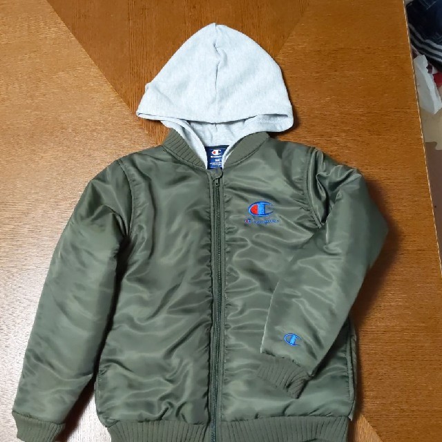 Champion - キッズ130センチ フード付きブルゾン(チャンピオン)の