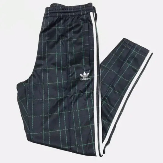 adidas(アディダス)の新品 adidas トラックパンツ  チェック柄 XSサイズ メンズのパンツ(その他)の商品写真