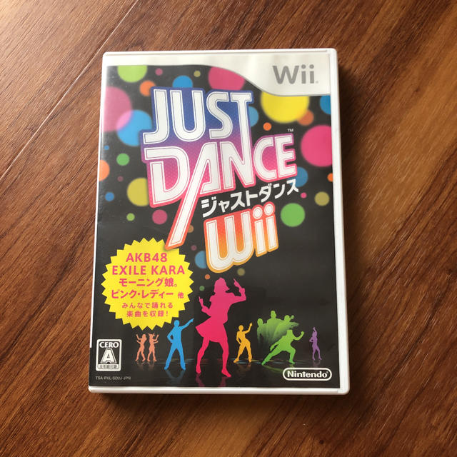 Wii(ウィー)のJUST DANCE Wii エンタメ/ホビーのゲームソフト/ゲーム機本体(家庭用ゲームソフト)の商品写真