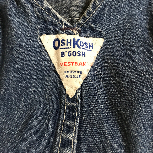OshKosh(オシュコシュ)のオシュコシュ oshkosh サロペット オーバーオール デニム キッズ/ベビー/マタニティのベビー服(~85cm)(パンツ)の商品写真
