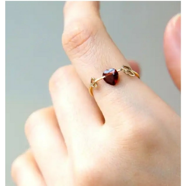 H.P.FRANCE(アッシュペーフランス)のmonaka jewellery ズキュンリング #11 レディースのアクセサリー(リング(指輪))の商品写真