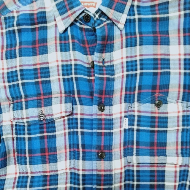Levi's(リーバイス)のLEVI'S ネルシャツ メンズ S メンズのトップス(Tシャツ/カットソー(七分/長袖))の商品写真