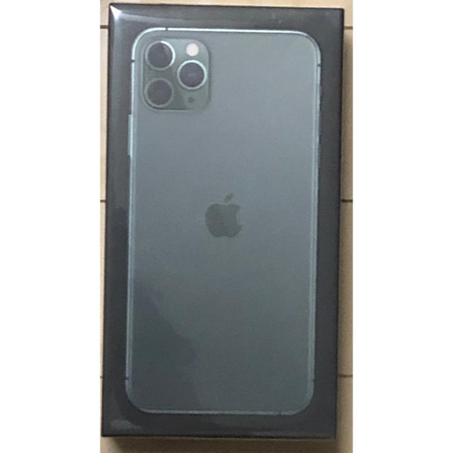 【別倉庫からの配送】 Apple - iPhone 11 Pro Max 256GB  グリーン SIMフリー 香港版 スマートフォン本体