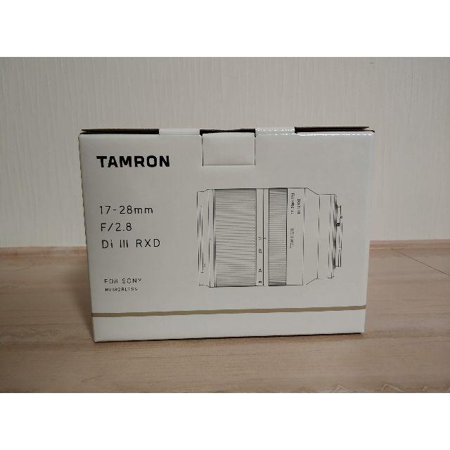 TAMRON - 新品 TAMRON 17-28mm F/2.8 (A046)