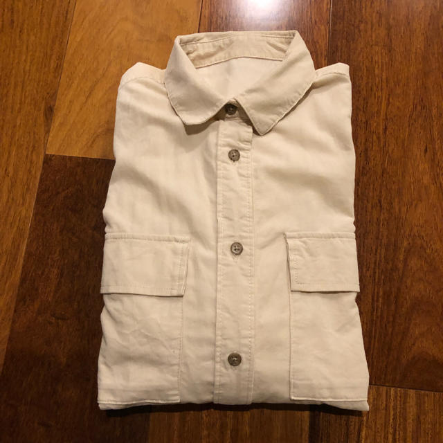 GU(ジーユー)のGU コーデュロイオーバーサイズシャツ(長袖) レディースのトップス(シャツ/ブラウス(長袖/七分))の商品写真