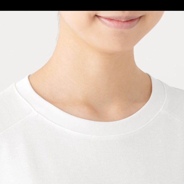 MUJI (無印良品)(ムジルシリョウヒン)の無印良品　鹿子編み七分袖Tシャツ レディースのトップス(シャツ/ブラウス(長袖/七分))の商品写真