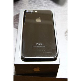 アップル(Apple)のiphone 7 plus 128G jet-black(スマートフォン本体)