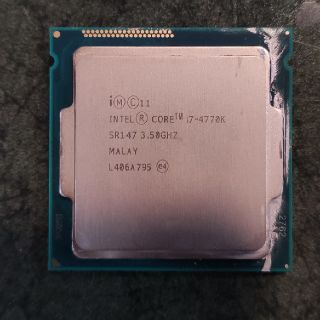 Intel Core i7 4770k 中古(PCパーツ)